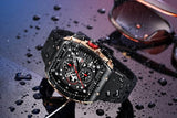 OVERFLY MINI FOCUS Mens Watch Analog Chronograph Luxury wrist Watch For Men