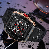 OVERFLY MINI FOCUS Mens Watch Analog Chronograph Luxury wrist Watch For Men