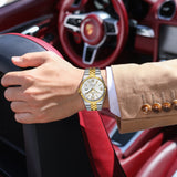 OVERFLY POEDAGAR Analog Multifunction Luxury Watch for Men