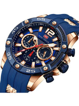 OVERFLY MINI FOCUS Sports Chronograph Men's Watch(349-Blue)