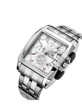 OVERFLY Megir Silver Luxury Chronograph Watch For-Men(2018)