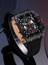 OVERFLY MINI FOCUS Mens Watch Analog Chronograph Luxury wrist Watch For Men