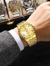 OVERFLY POEDAGAR Analog Multyfunction Luxury Watch for Men