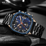 MEGIR Analog Chronograph Luxury Men's Watch (With Extra Nylon Stap)