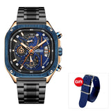 MEGIR Analog Chronograph Luxury Men's Watch (With Extra Nylon Stap)