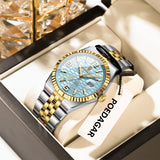 OVERFLY POEDAGAR Analog Multifunction Luxury Watch for Men