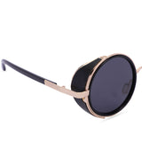 NINJA UV Protected Unisex Sunglasses (578-Black-Gold)
