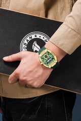 MEGIR Analog Chronograph with Date Display Military Analog Men's Watch(8112-Green)