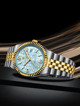 OVERFLY POEDAGAR Analog Multifunction Luxury Watch for Men