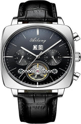 AILANG Mens Watch Automatic Chronograph Mechanical Skeleton Luxury wrist Watc For Men