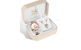 OVERFLY SHENGKE Analog Watch with Jewellery Luxury Combo Set For Women (K0088-C)