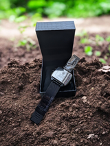 POEDAGAR Mens Dual Time Chronograph Luxury Watch Wrist Watch For Men Analog-Digital Watch