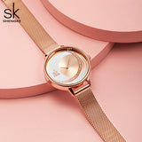 OVERFLY SHENGKE Analog Watch with Jewellery Luxury Combo Set For Women (K0088)