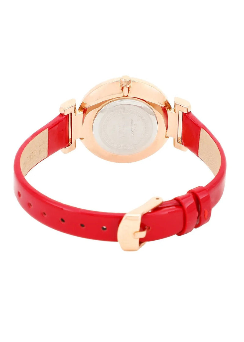 IBSO B2360L Red Studs Dial Watch For-Ladies (NOW IN INDIA)