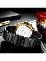 OVERFLY BIDEN Chronograph Luxury Men's Watch(NOW IN INDIA)-Blue Gold